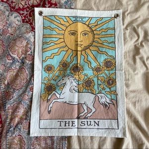 Urban outfitters tarot card mini tapestry